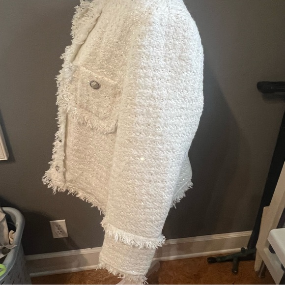 NWT Meowrrom & Studio White Fragrance Jacket Blazer - Picture 7 of 11